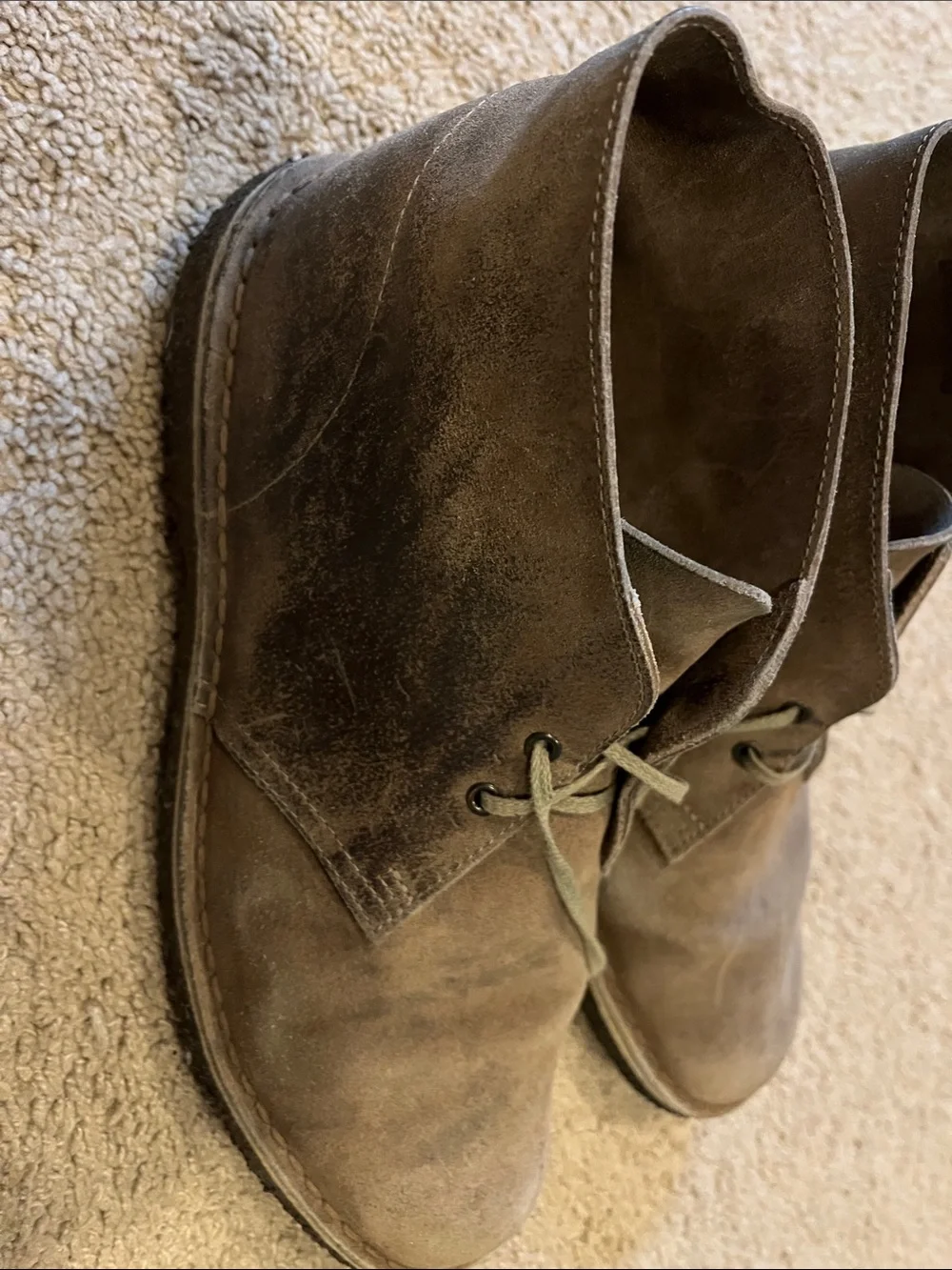 Men's Brown Suede Chukka Boots - Classic Desert Style